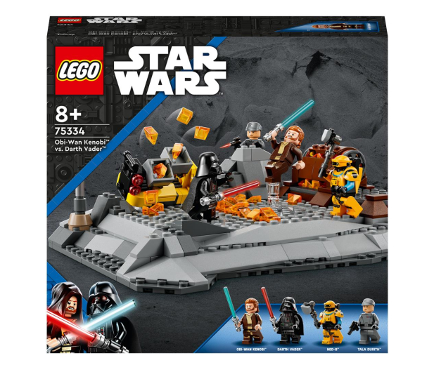 LEGO Star Wars™ 75334 Obi-Wan Kenobi™ kontra Darth Vader™ - 1056700 - zdjęcie